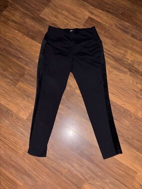Chico's Black Stretch Ponte Leggings